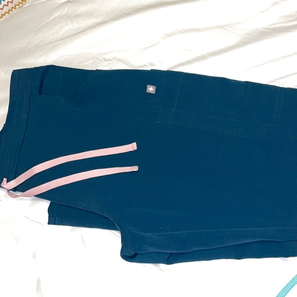 Pants & Jumpsuits Limited Edition Figs Caribbean Blue Poshmark